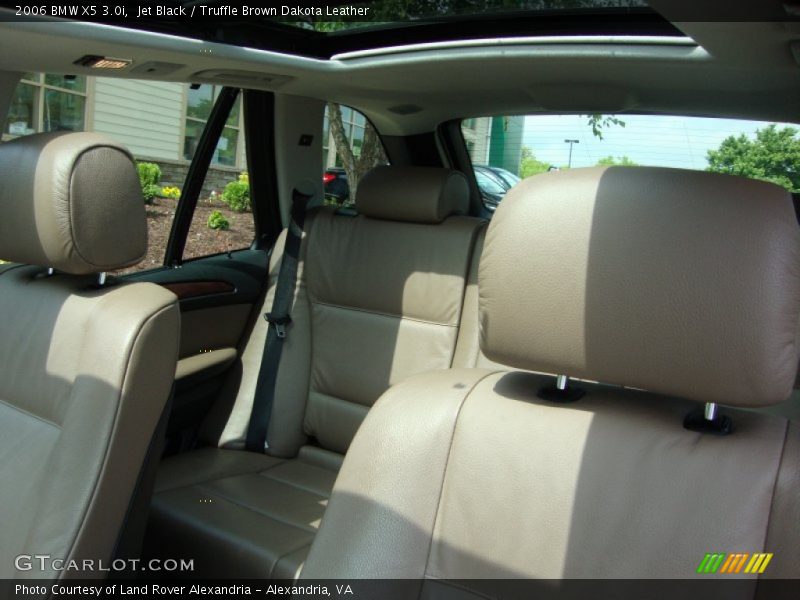 Jet Black / Truffle Brown Dakota Leather 2006 BMW X5 3.0i