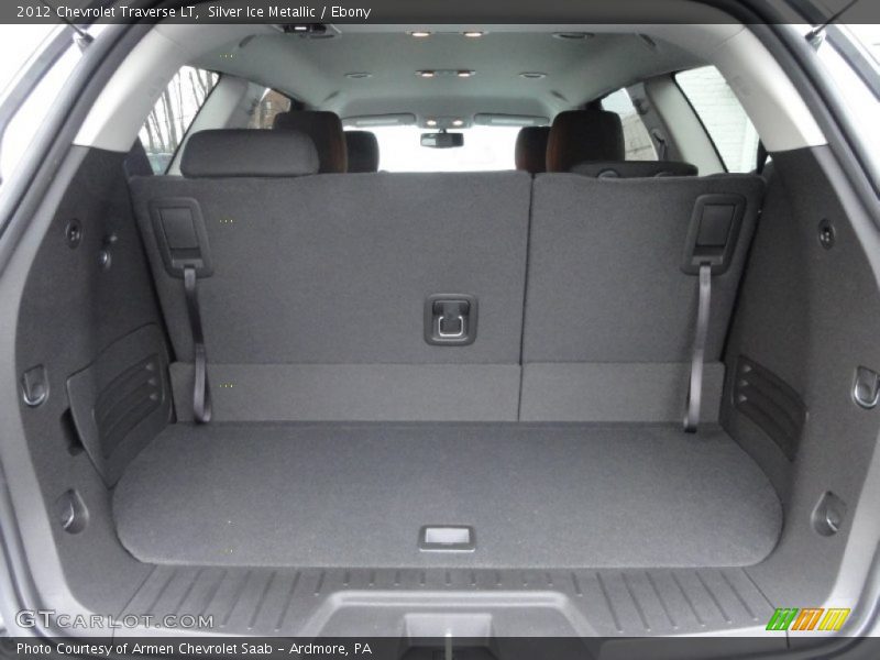 Silver Ice Metallic / Ebony 2012 Chevrolet Traverse LT