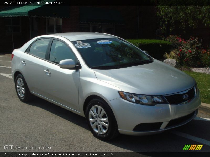 Bright Silver / Stone 2012 Kia Forte EX