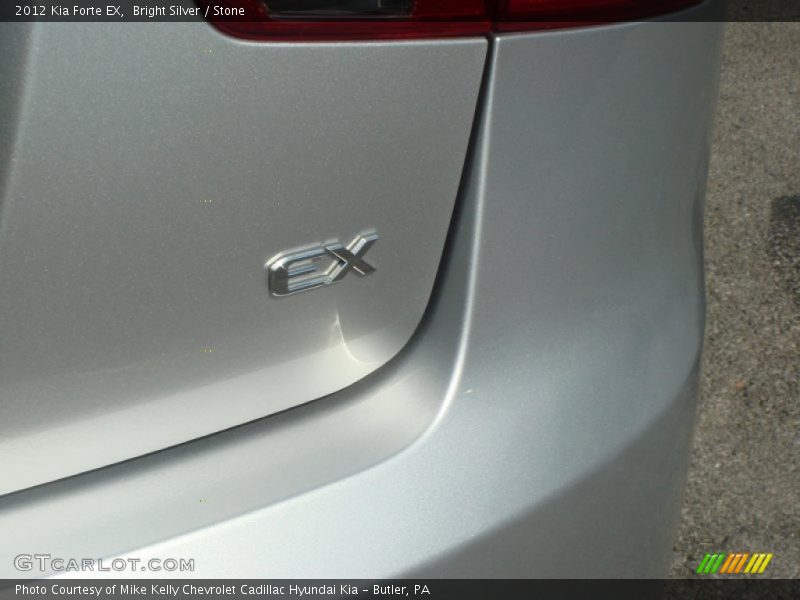 Bright Silver / Stone 2012 Kia Forte EX