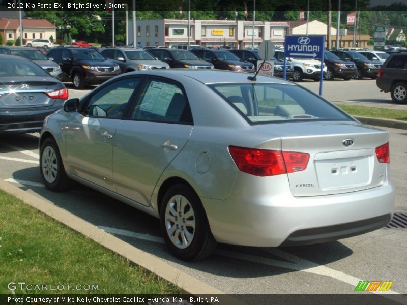 Bright Silver / Stone 2012 Kia Forte EX