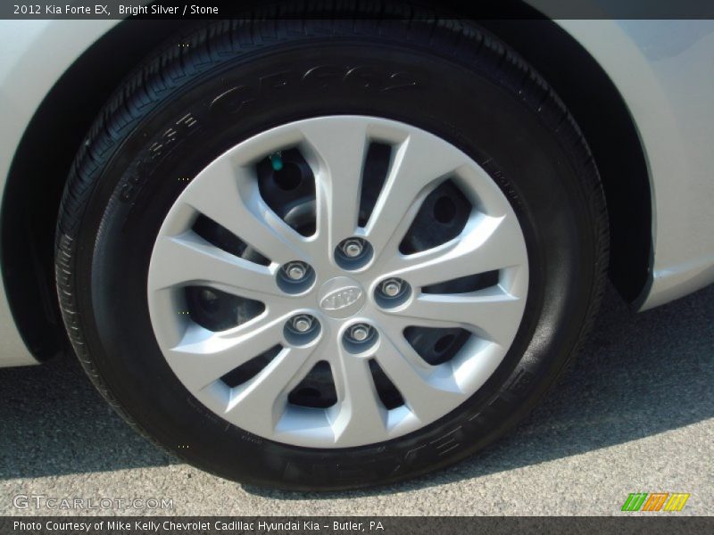 Bright Silver / Stone 2012 Kia Forte EX