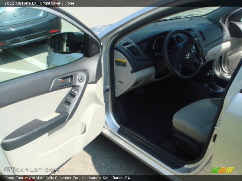 Bright Silver / Stone 2012 Kia Forte EX