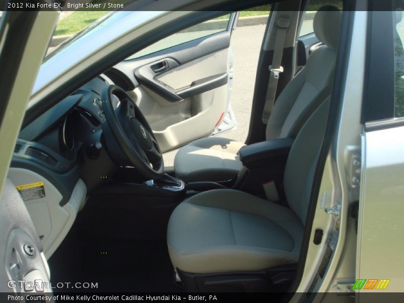 Bright Silver / Stone 2012 Kia Forte EX