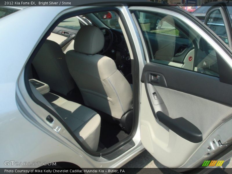 Bright Silver / Stone 2012 Kia Forte EX