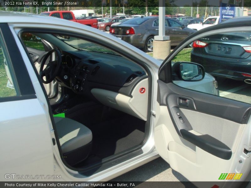 Bright Silver / Stone 2012 Kia Forte EX