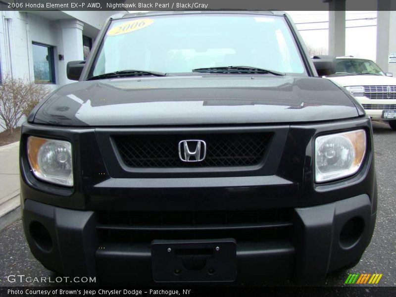 Nighthawk Black Pearl / Black/Gray 2006 Honda Element EX-P AWD