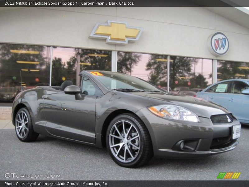 Front 3/4 View of 2012 Eclipse Spyder GS Sport