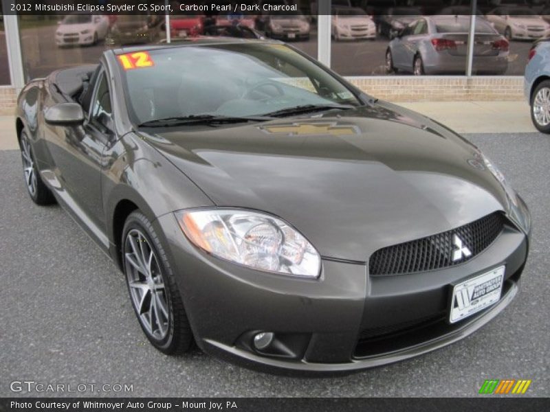 Carbon Pearl / Dark Charcoal 2012 Mitsubishi Eclipse Spyder GS Sport