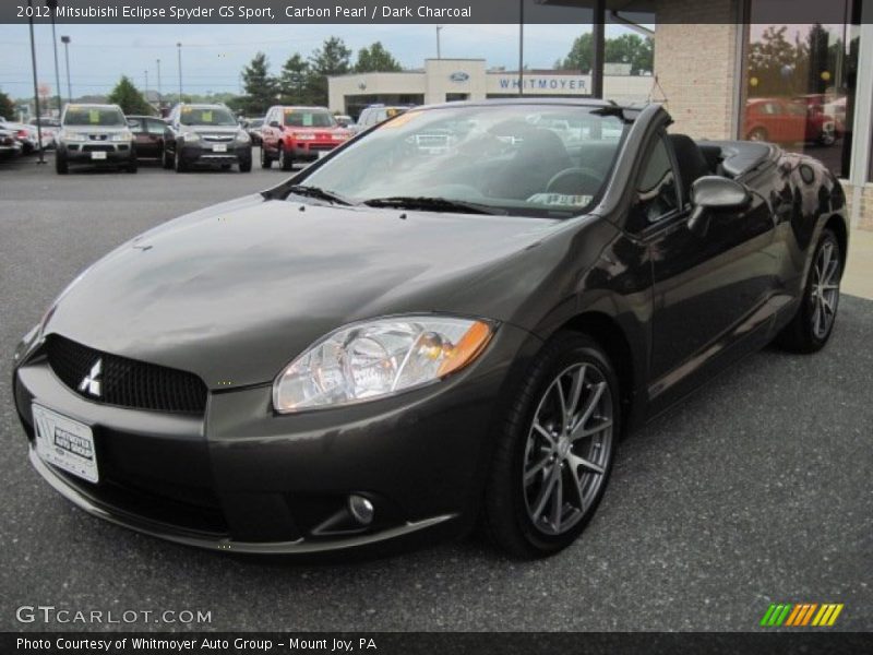 Carbon Pearl / Dark Charcoal 2012 Mitsubishi Eclipse Spyder GS Sport