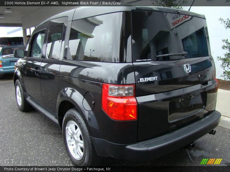 Nighthawk Black Pearl / Black/Gray 2006 Honda Element EX-P AWD