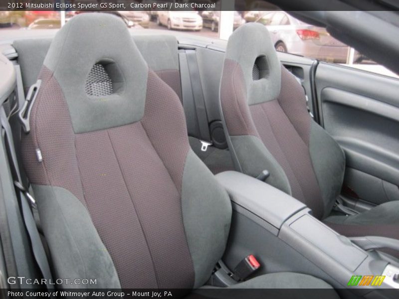  2012 Eclipse Spyder GS Sport Dark Charcoal Interior