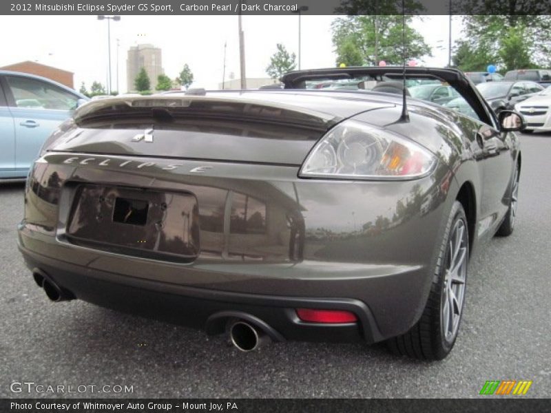 Carbon Pearl / Dark Charcoal 2012 Mitsubishi Eclipse Spyder GS Sport