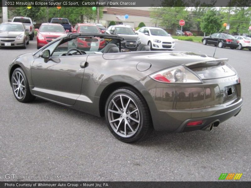 Carbon Pearl / Dark Charcoal 2012 Mitsubishi Eclipse Spyder GS Sport