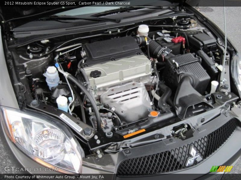  2012 Eclipse Spyder GS Sport Engine - 2.4 Liter SOHC 16-Valve MIVEC 4 Cylinder