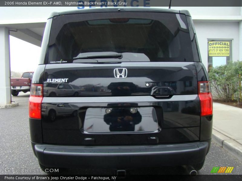 Nighthawk Black Pearl / Black/Gray 2006 Honda Element EX-P AWD