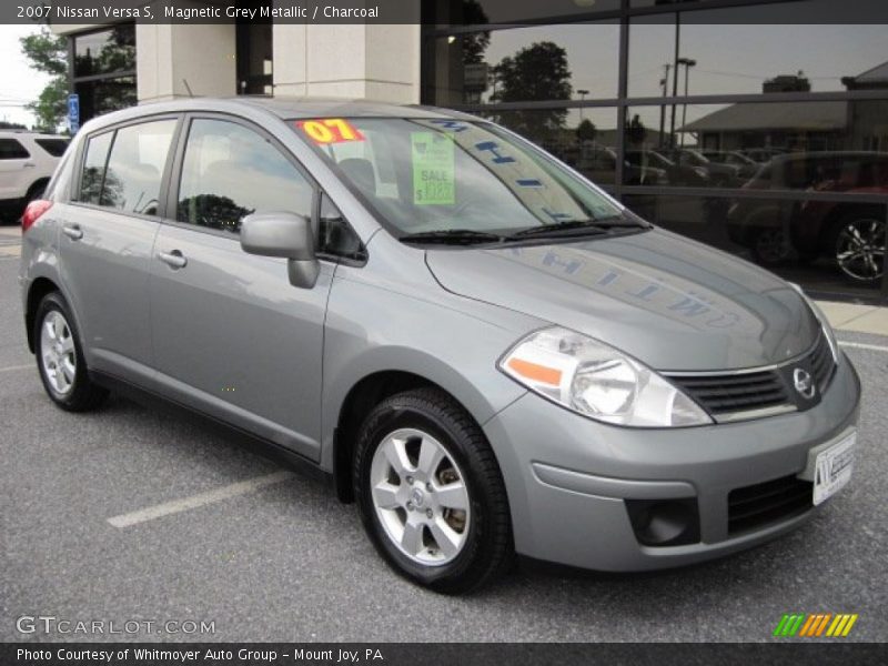 Magnetic Grey Metallic / Charcoal 2007 Nissan Versa S
