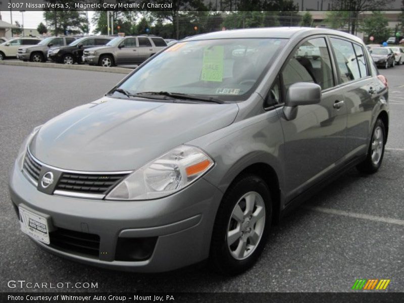 Magnetic Grey Metallic / Charcoal 2007 Nissan Versa S