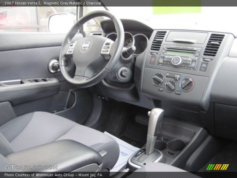 Magnetic Grey Metallic / Charcoal 2007 Nissan Versa S