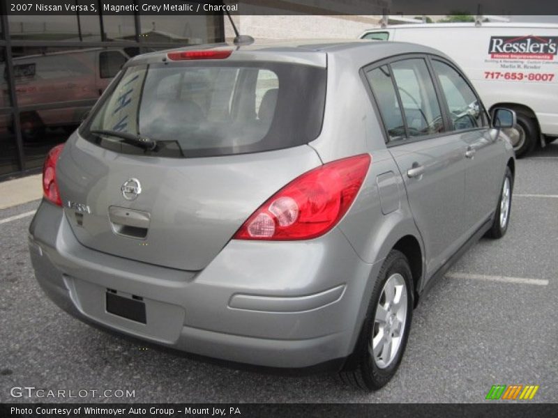 Magnetic Grey Metallic / Charcoal 2007 Nissan Versa S
