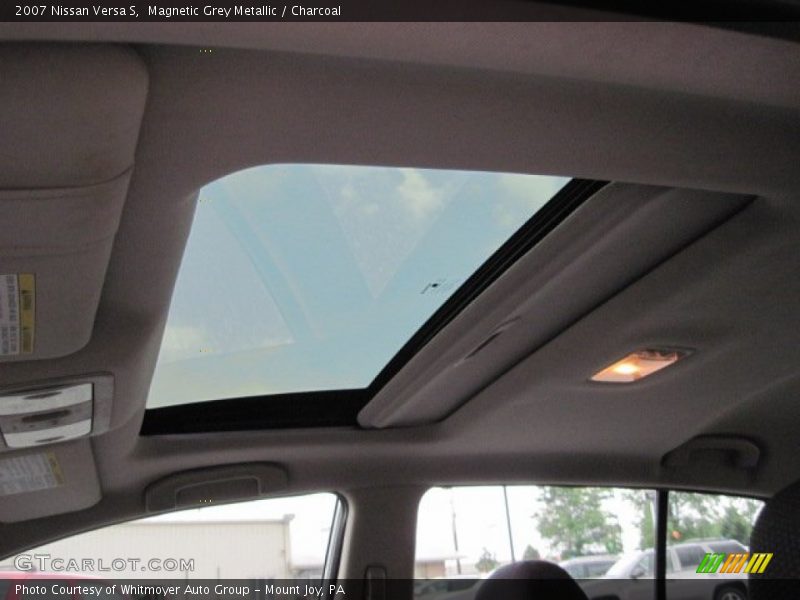 Magnetic Grey Metallic / Charcoal 2007 Nissan Versa S