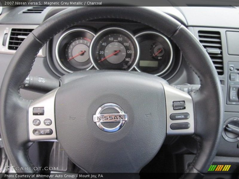 Magnetic Grey Metallic / Charcoal 2007 Nissan Versa S