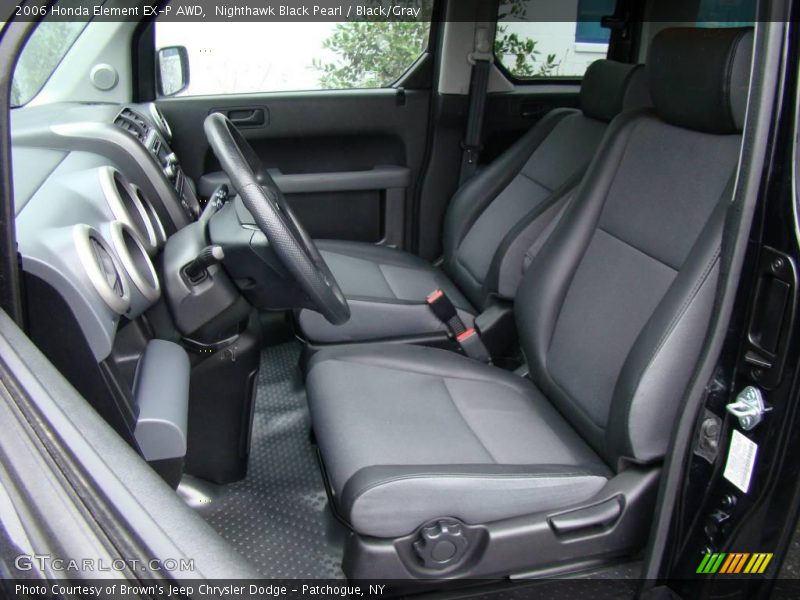 Nighthawk Black Pearl / Black/Gray 2006 Honda Element EX-P AWD