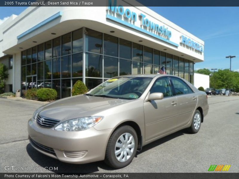 Desert Sand Mica / Taupe 2005 Toyota Camry LE