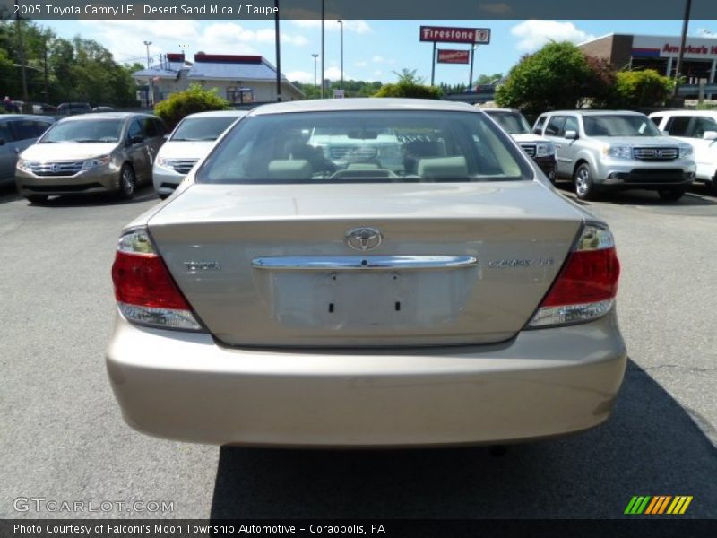 Desert Sand Mica / Taupe 2005 Toyota Camry LE