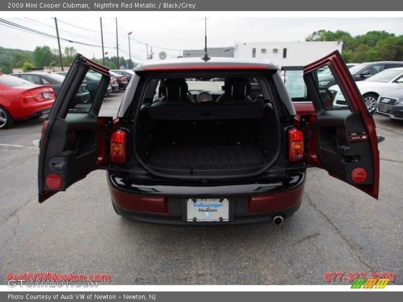 Nightfire Red Metallic / Black/Grey 2009 Mini Cooper Clubman