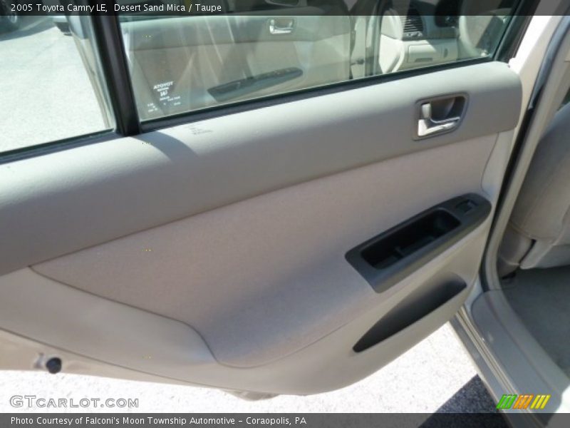 Desert Sand Mica / Taupe 2005 Toyota Camry LE