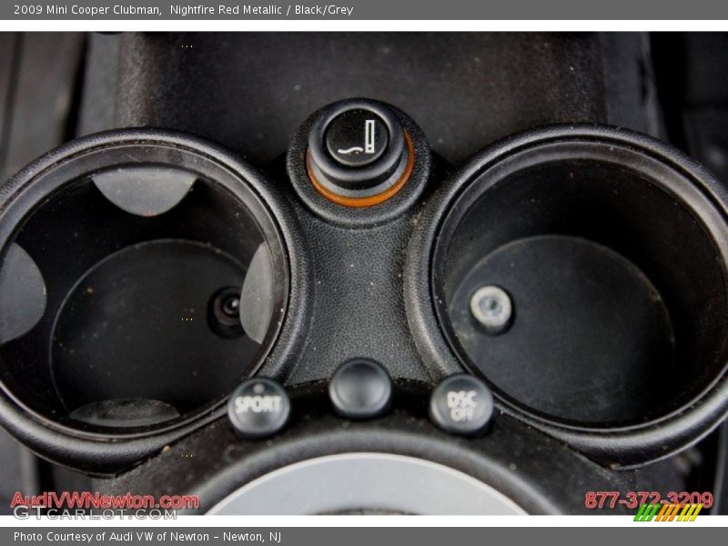 Nightfire Red Metallic / Black/Grey 2009 Mini Cooper Clubman