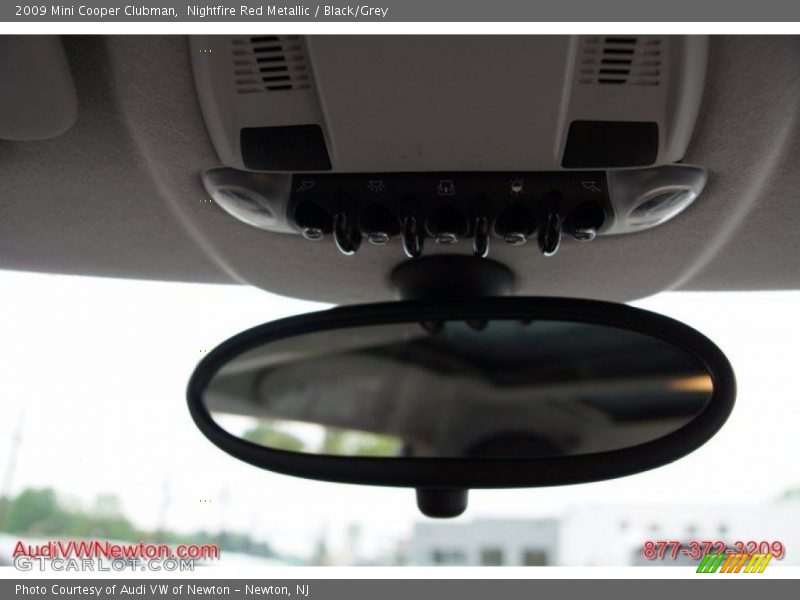 Nightfire Red Metallic / Black/Grey 2009 Mini Cooper Clubman