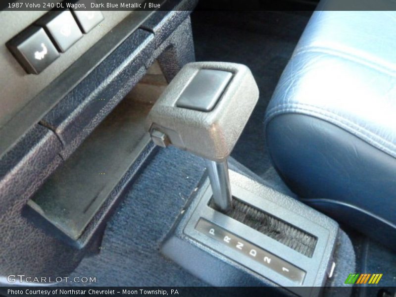 Dark Blue Metallic / Blue 1987 Volvo 240 DL Wagon