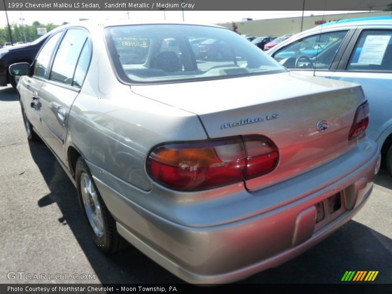 Sandrift Metallic / Medium Gray 1999 Chevrolet Malibu LS Sedan