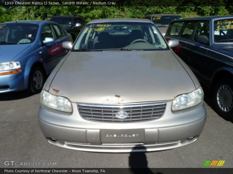 Sandrift Metallic / Medium Gray 1999 Chevrolet Malibu LS Sedan