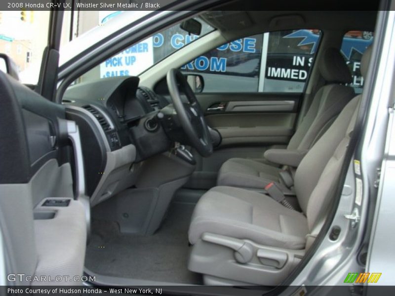 Whistler Silver Metallic / Black 2008 Honda CR-V LX
