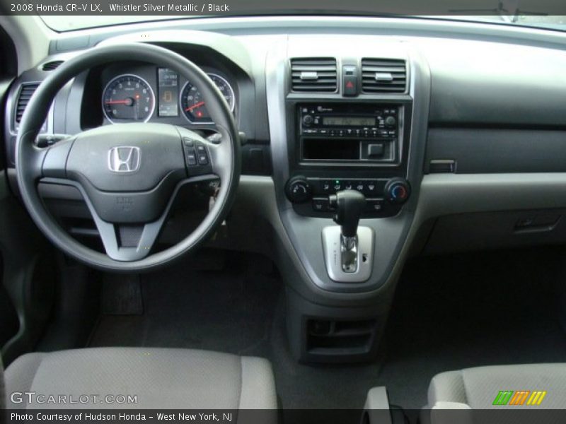 Whistler Silver Metallic / Black 2008 Honda CR-V LX