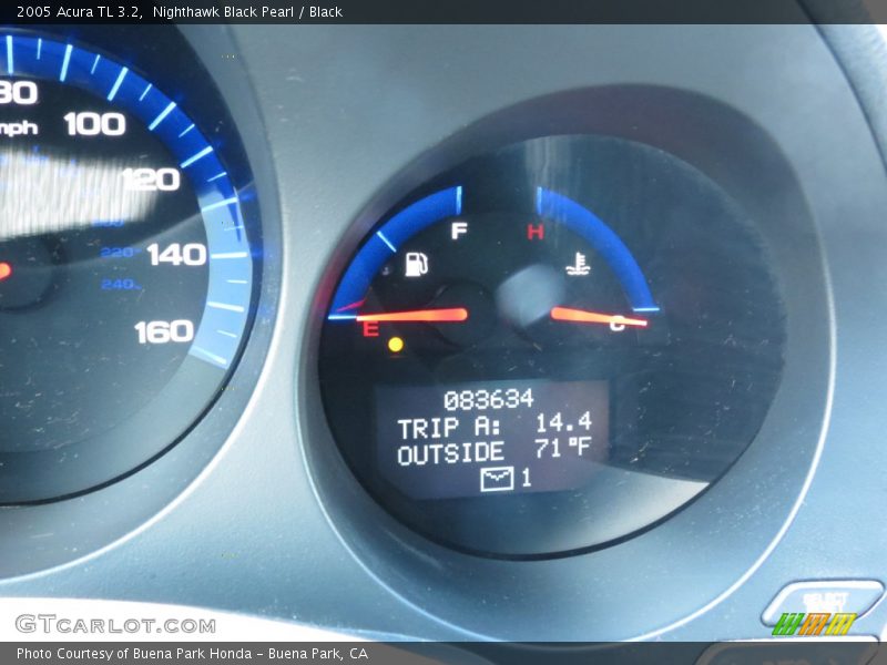 Nighthawk Black Pearl / Black 2005 Acura TL 3.2