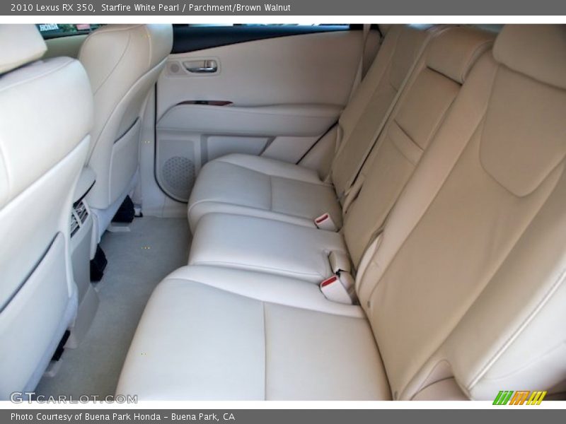 Starfire White Pearl / Parchment/Brown Walnut 2010 Lexus RX 350