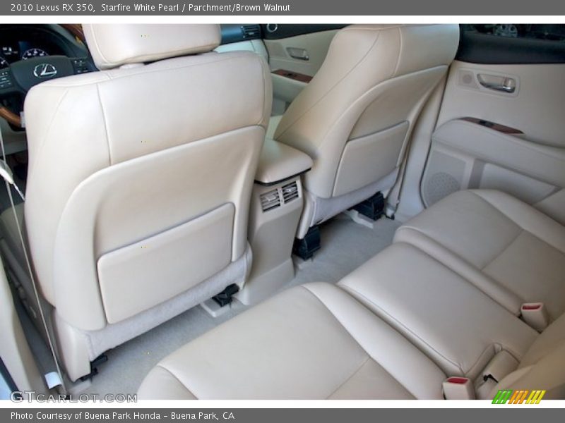 Starfire White Pearl / Parchment/Brown Walnut 2010 Lexus RX 350
