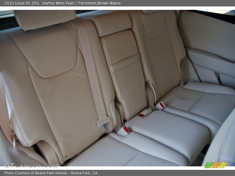 Starfire White Pearl / Parchment/Brown Walnut 2010 Lexus RX 350