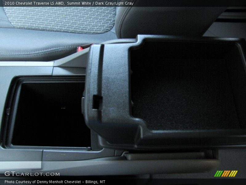 Summit White / Dark Gray/Light Gray 2010 Chevrolet Traverse LS AWD