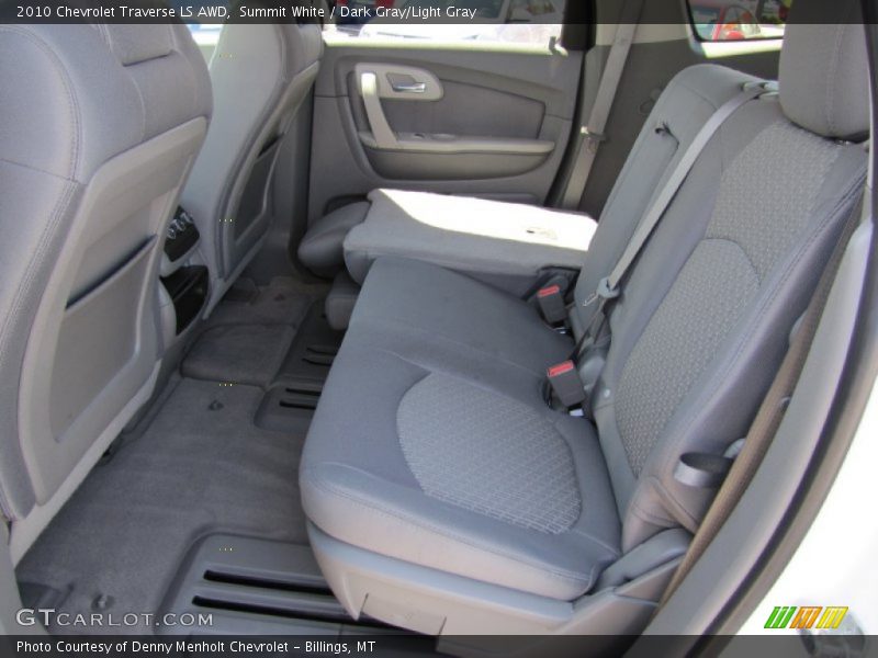 Summit White / Dark Gray/Light Gray 2010 Chevrolet Traverse LS AWD