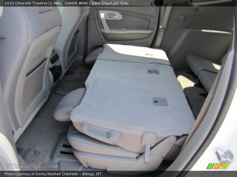 Summit White / Dark Gray/Light Gray 2010 Chevrolet Traverse LS AWD