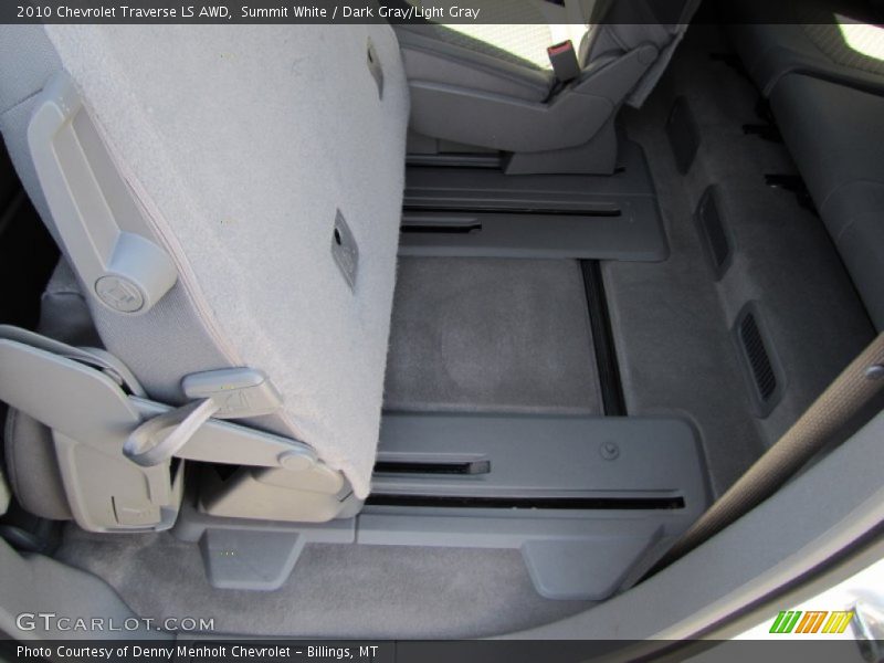 Summit White / Dark Gray/Light Gray 2010 Chevrolet Traverse LS AWD