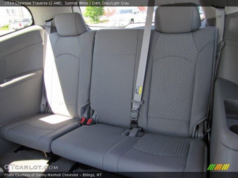 Summit White / Dark Gray/Light Gray 2010 Chevrolet Traverse LS AWD
