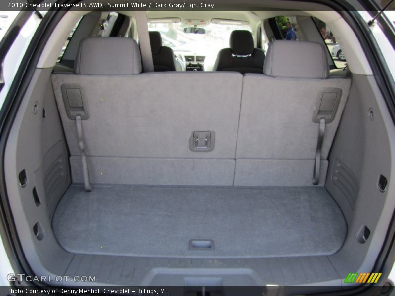 Summit White / Dark Gray/Light Gray 2010 Chevrolet Traverse LS AWD