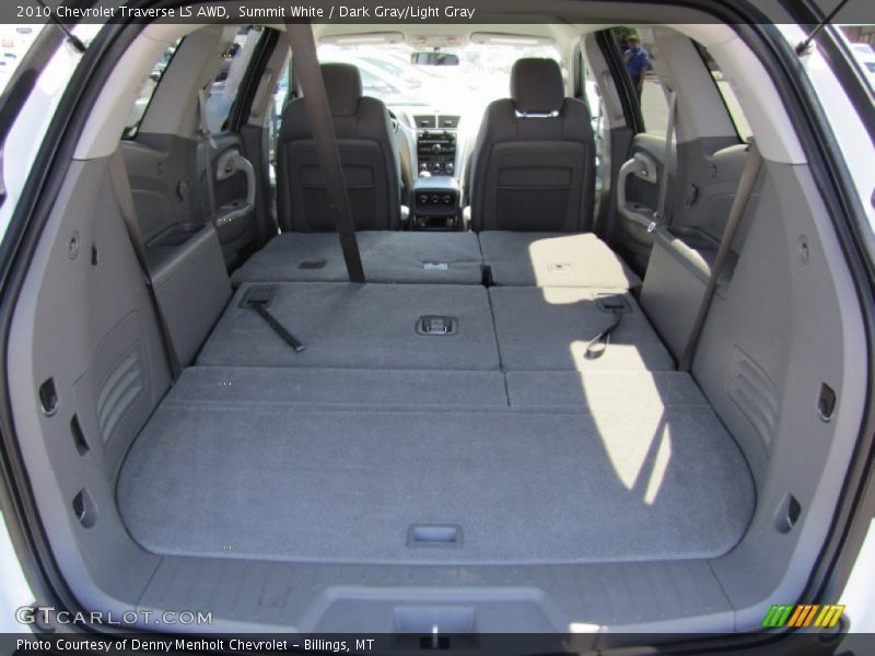 Summit White / Dark Gray/Light Gray 2010 Chevrolet Traverse LS AWD