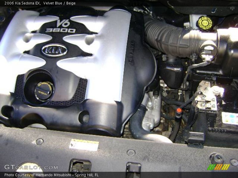 Velvet Blue / Beige 2006 Kia Sedona EX